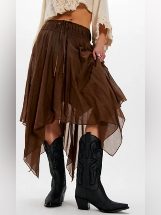Jeffrey Campbell Shoes - Jeffrey Campbell DAGGET BLACK WASHED WESTERN PULL ON BOOTS US8 $298